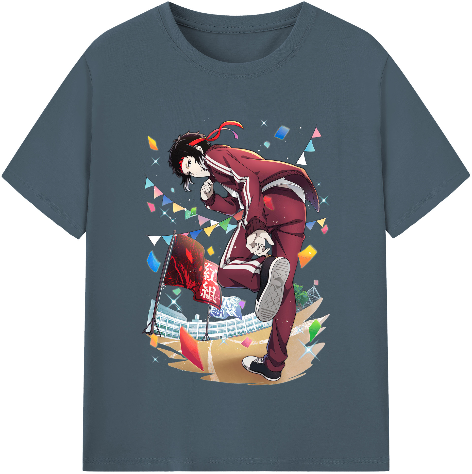 （画像用） 文豪ストレイドッグス Bungo Stray Dogs 綿100％半袖Tシャツ（フロントプリント）